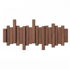 Nordic Rhythm Piano-Style Hook In Walnut