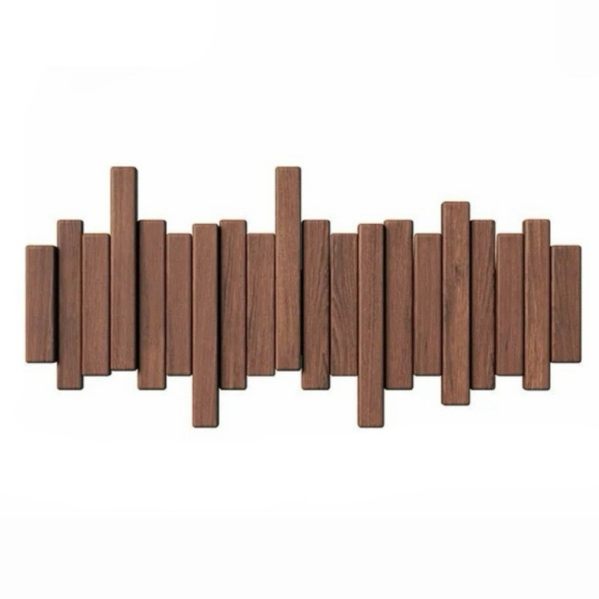 Nordic Rhythm Piano-Style Hook In Walnut