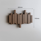 Nordic Walnut Hook Panel