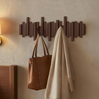 Nordic Walnut Hook Panel