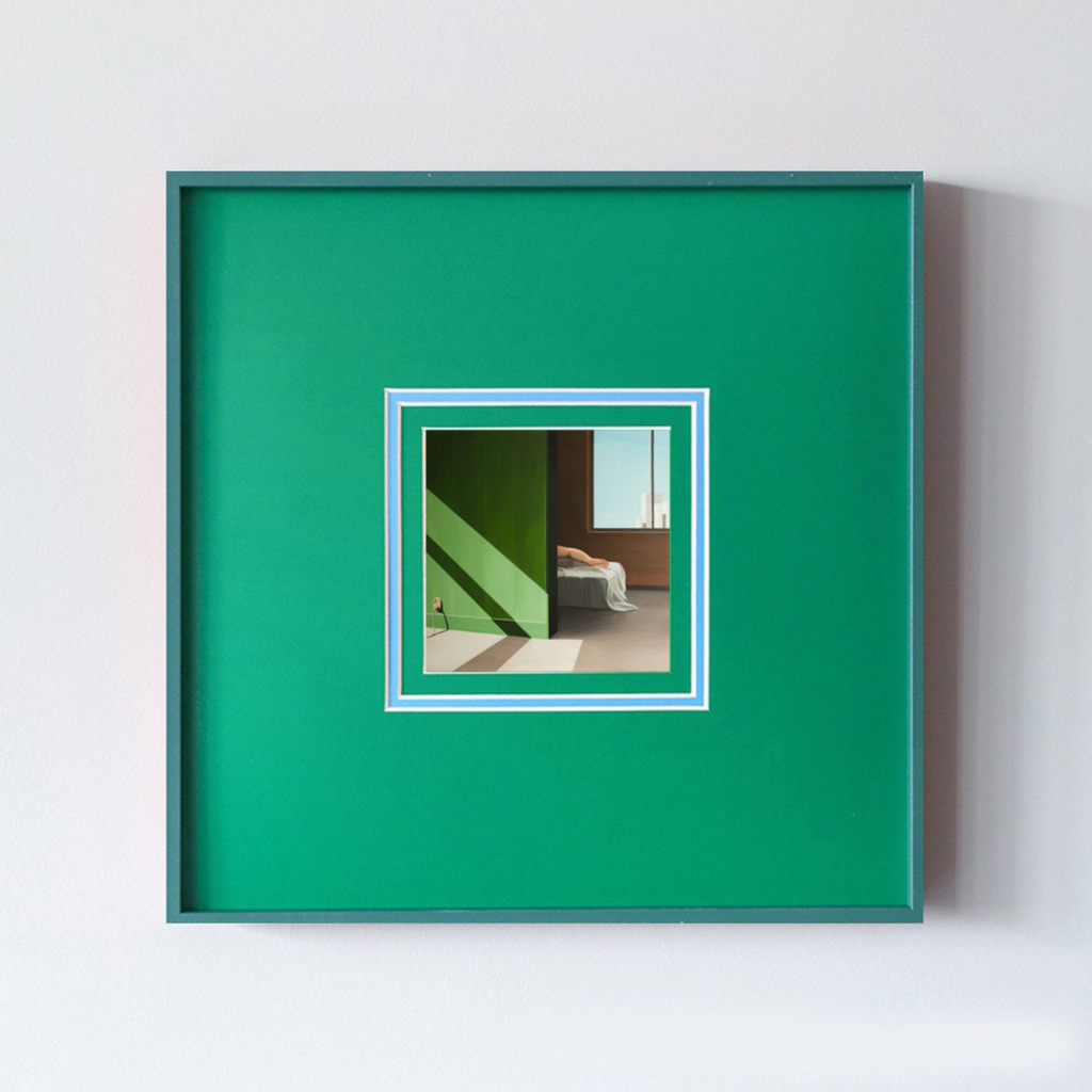 Colour Window Framed Wall Art