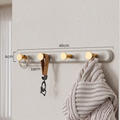 Cream Dot Hook Rack