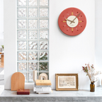 Auburn Halo Wall Clock for Living Rooms, Kitchens and Hallways