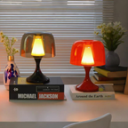 A portable dome table lamp for UK bedrooms, desks, bedside tables and cosy living room corners, ideal for renters and modern homes.