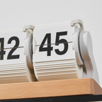 Oslo flip clock in details