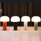 A soft dome portable table lamp for bedrooms, desks and cosy living room corners. Warm, modern lighting for everyday UK homes.
