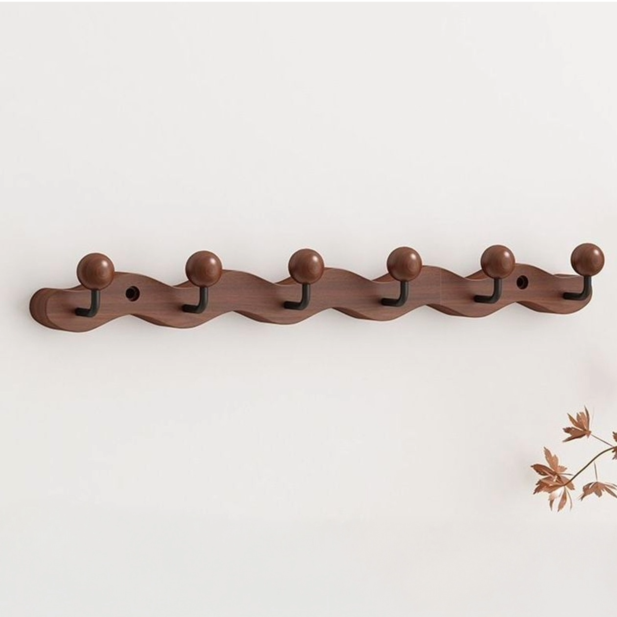 Willow Wave Hook Rack